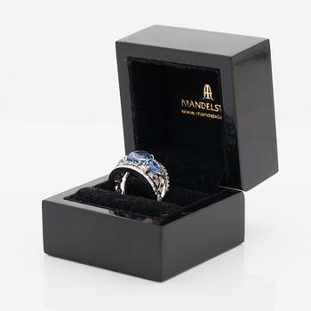 RING, Mandelstam 'Stardust Collection', med safirer samt diamanter.