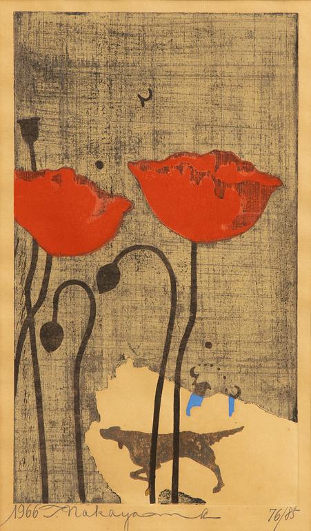 Tadashi Nakayama, 'Red Poppies'.