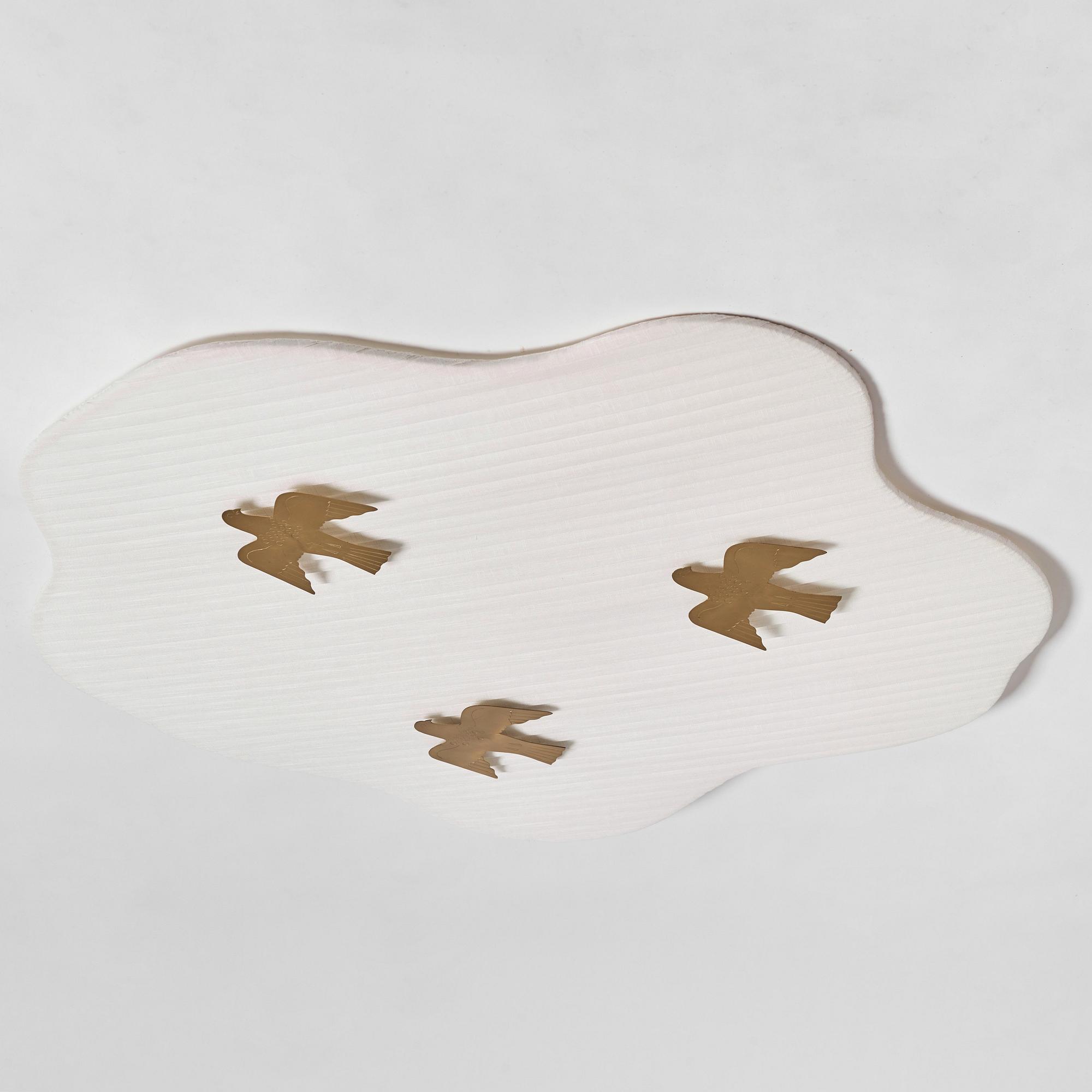 Hans Bergström, plafond, ateljé Lyktan, Åhus, 1940-50-tal.