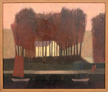 Sven Jonson, "Färjestället" 1945.