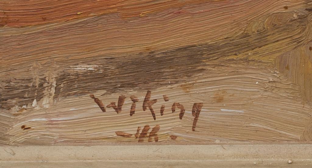 WIKING SVENSSON, oljemålning.
