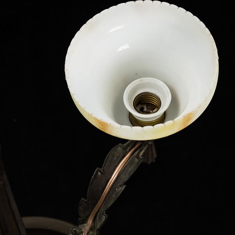 TAKLAMPA, Art Deco, 1920-30-tal.