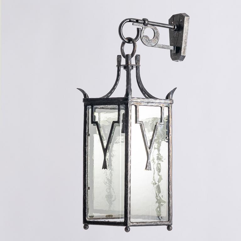 Harald Notini, a wall lamp model "6170", Arvid Böhlmarks Lampfabrik, Stockholm, 1920s-30s.