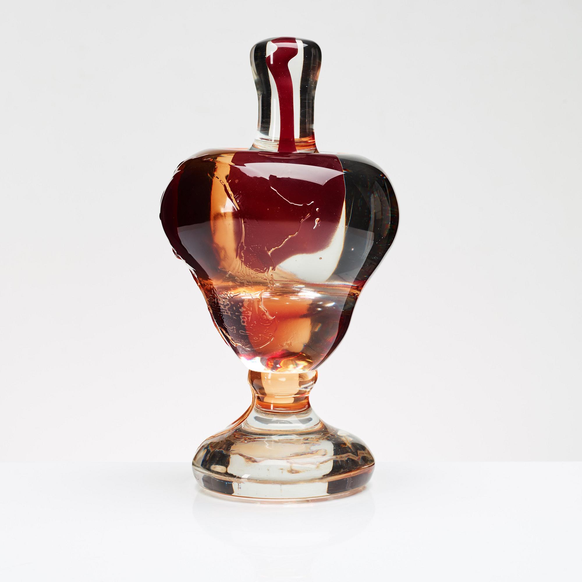 Gunilla Kihlgren, skulptur, "Aorta", ur Muranoserien.