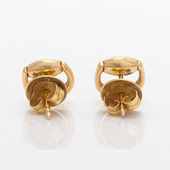 Gucci, korvakorut, "Horsebit" 18 K kultaa, merkitty Gucci.