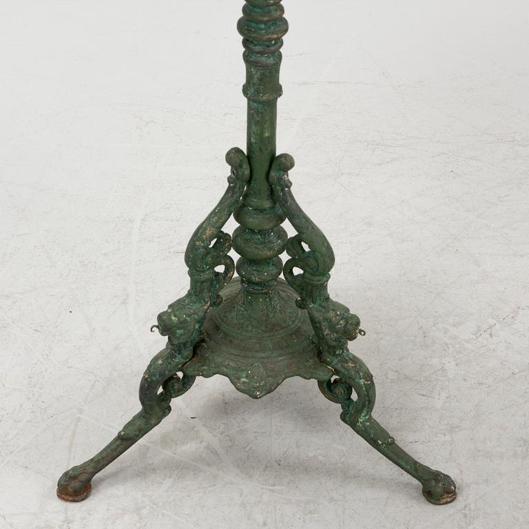 A cast iron table,  W.Wiklunds Gjutjern, Stockholm, around 1900.