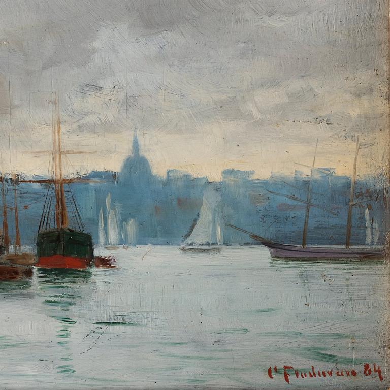 Carl Flodman, Steamships, Stockholm.