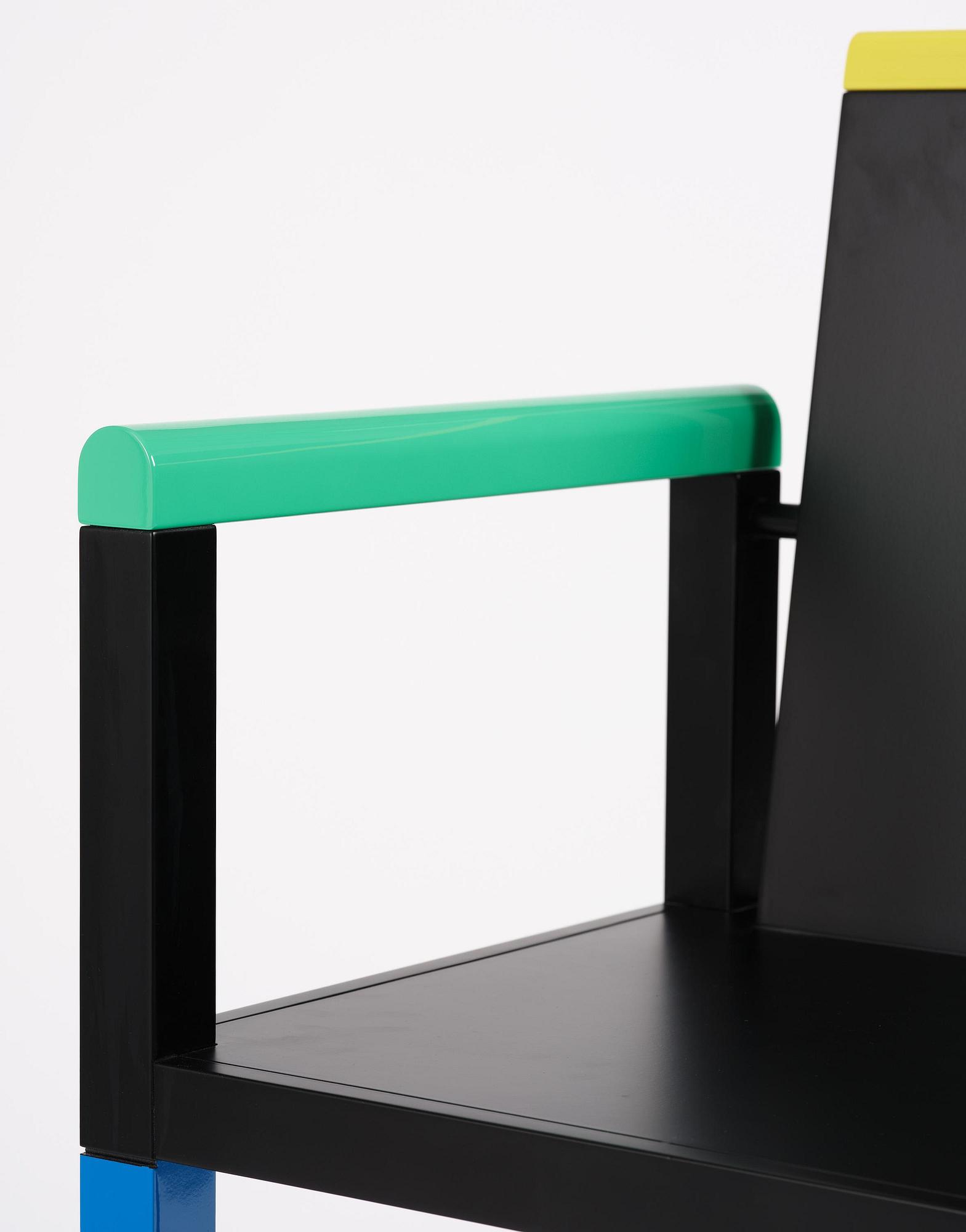 George Sowden, a "Palace Chair", Memphis, Italy, post 1983.