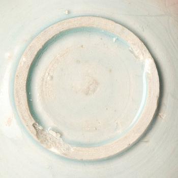 A silver lined qing bai bowl, Song dynasty (960-1279).