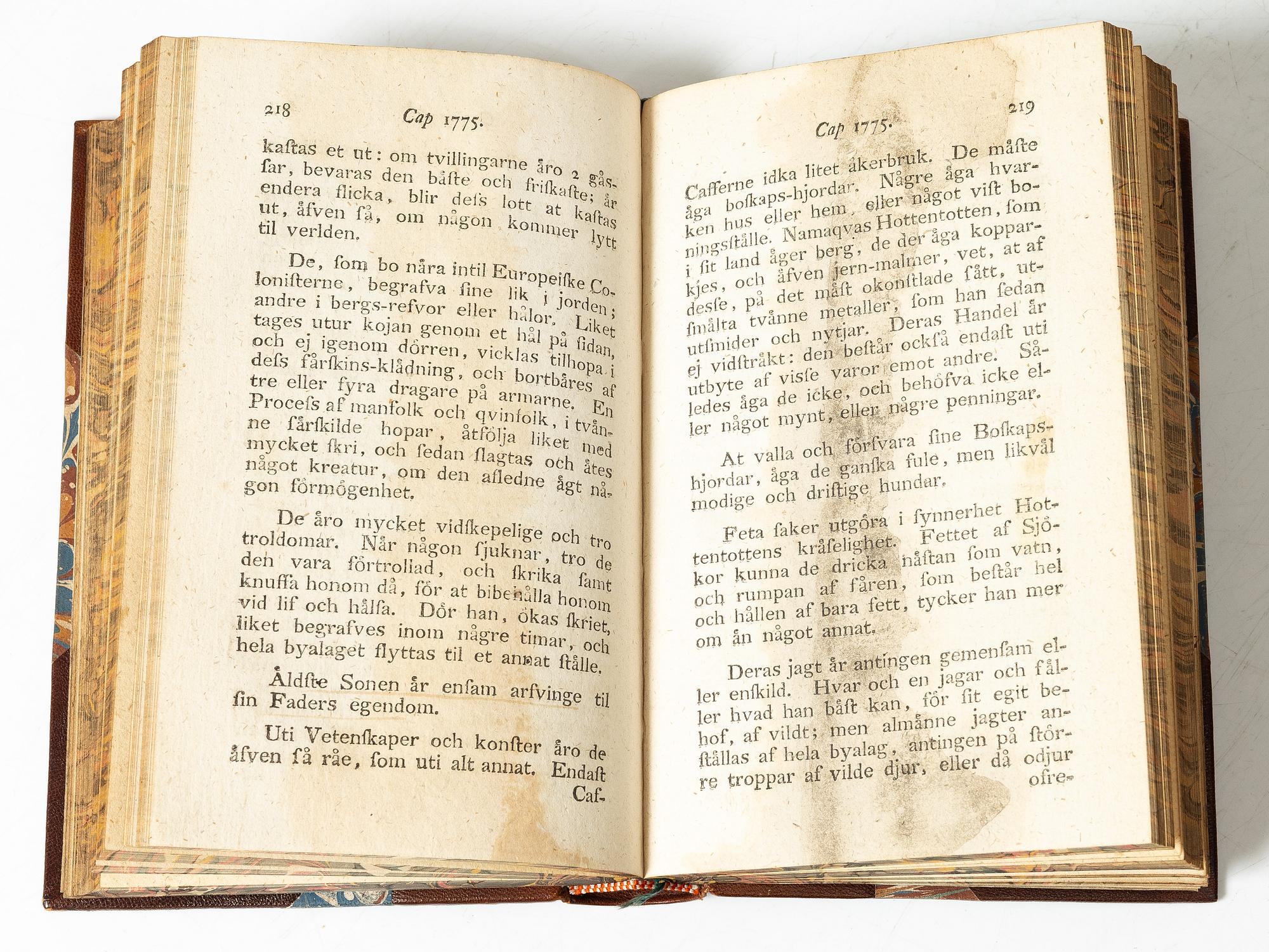 Thunberg’s Travels 1770-79 with engraved plates (4 vols.).