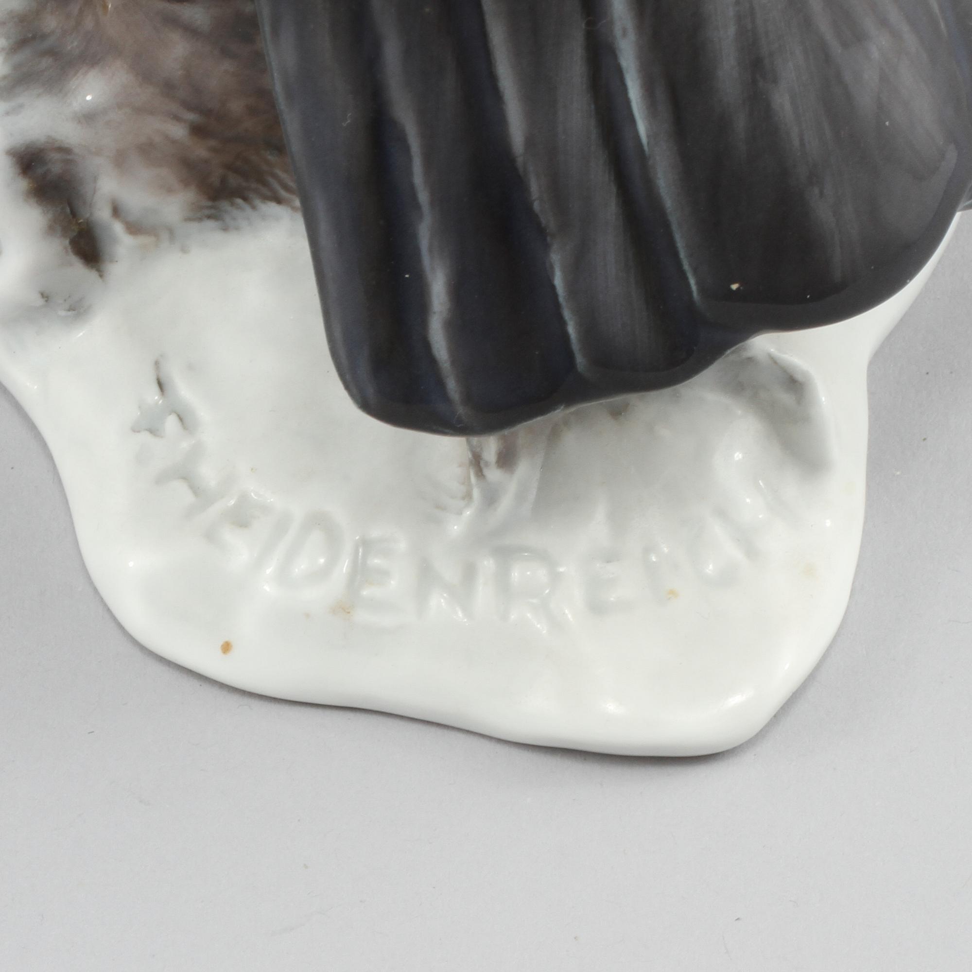 FIGURIN, porslin, Fritz Heidenreich, Rosenthal, 1900-talets mitt.