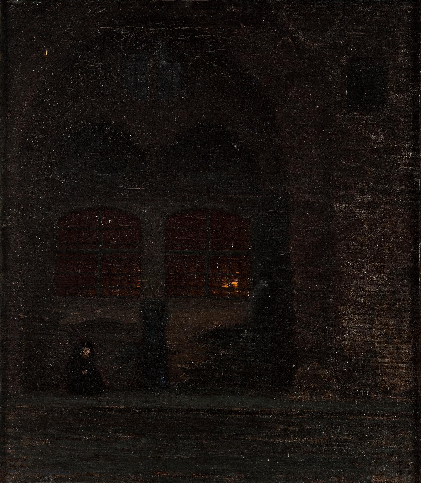 PELLE SWEDLUND, olja på duk, signerad.