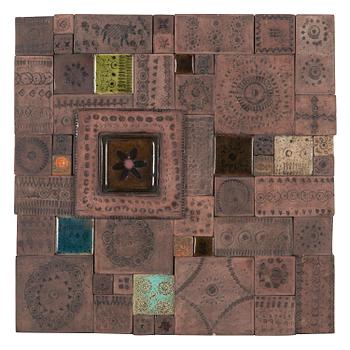 Rut Bryk, relief, signed a tergo.