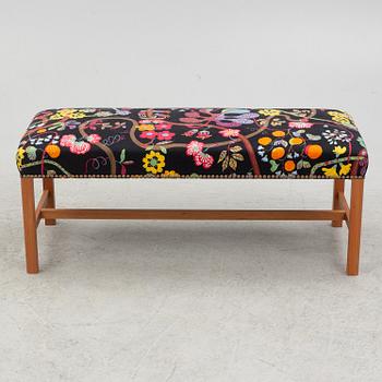 Josef Frank, a model 2028 bench, Svenskt Tenn.