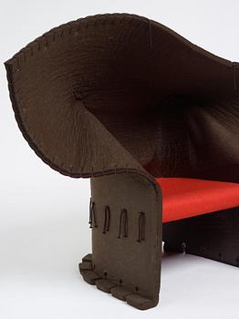 Gaetano Pesce, a 'Feltri Chair' easy chair, Cassina, post 1986.