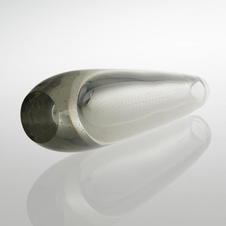 GUNNEL NYMAN, VAS. Signering med syrapenna G. Nyman, Nuutajärvi Notsjö. 1940-talets slut.