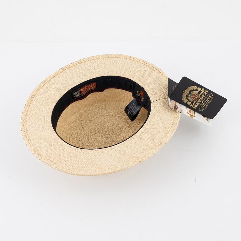 Mayser, A 'Gondolo' panama hat, size S.