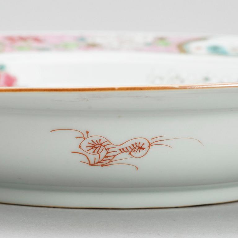 TALLRIK, kompaniporslin, Kina, Yongzheng (1723-35).