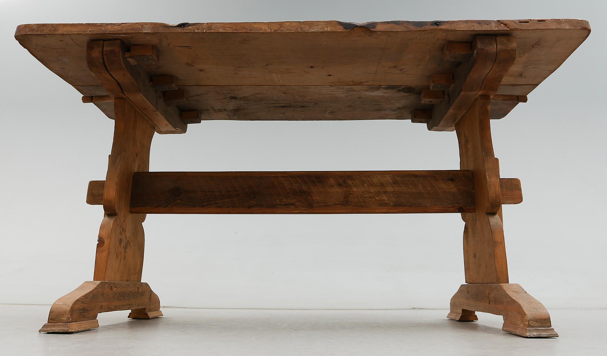 BOCKBORD, allmoge, 1800-tal.