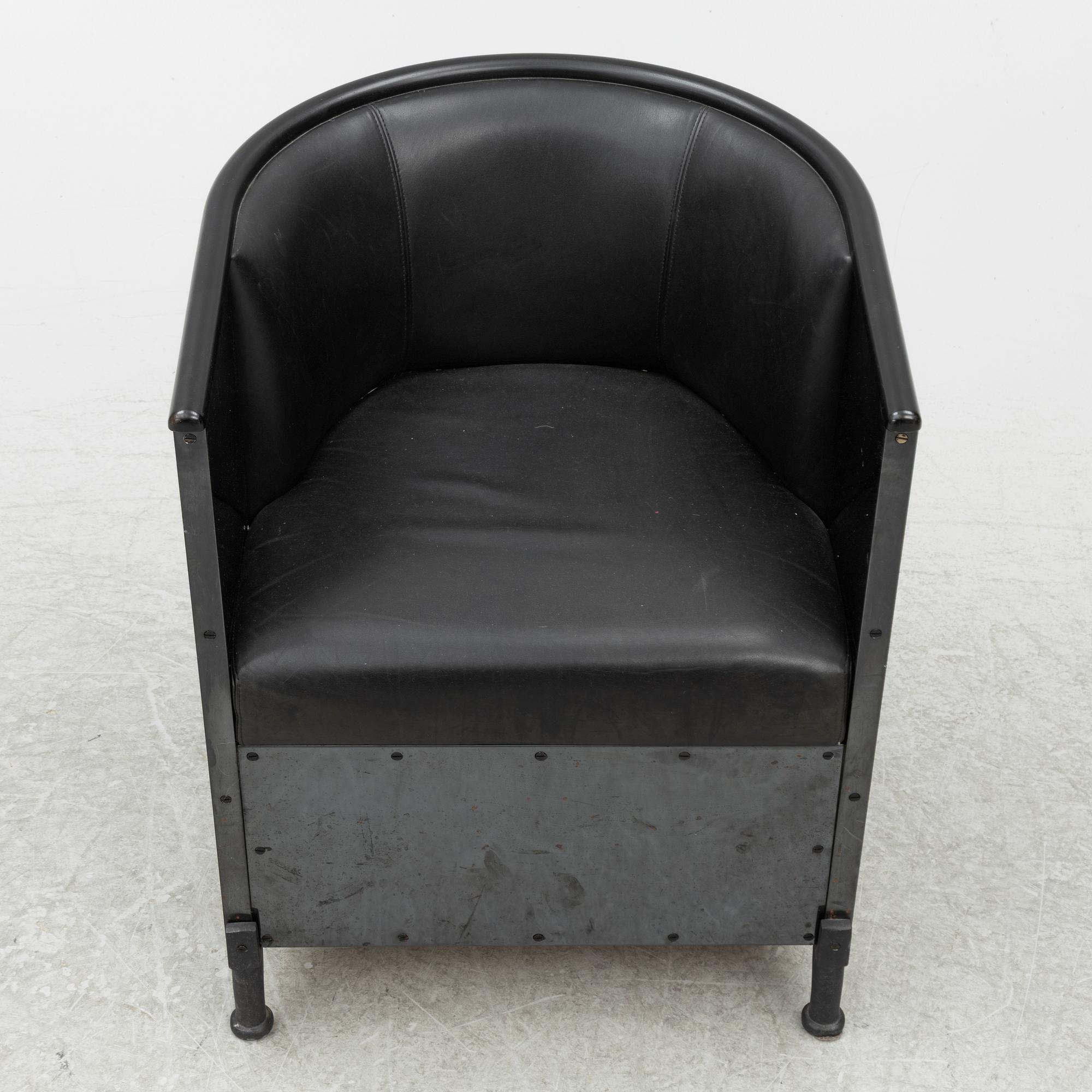 Mats Theselius, fåtölj, "Noir", Källemo, 2018.