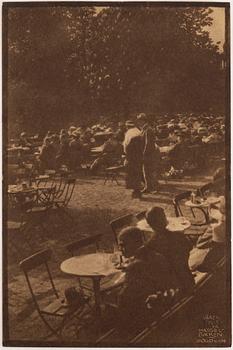 HENRY B. GOODWIN, Two photo gravures from the book Vårt vackra Stockholm signed in the negative.