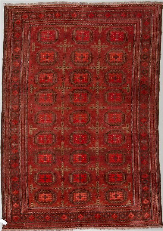 MATTA, semiantik Turkmen. Ca 275x205 cm.