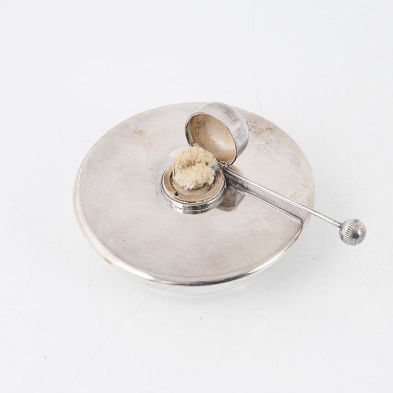 A silver plated samovar, Firma Svenskt Tenn, second half of the 20th Century.