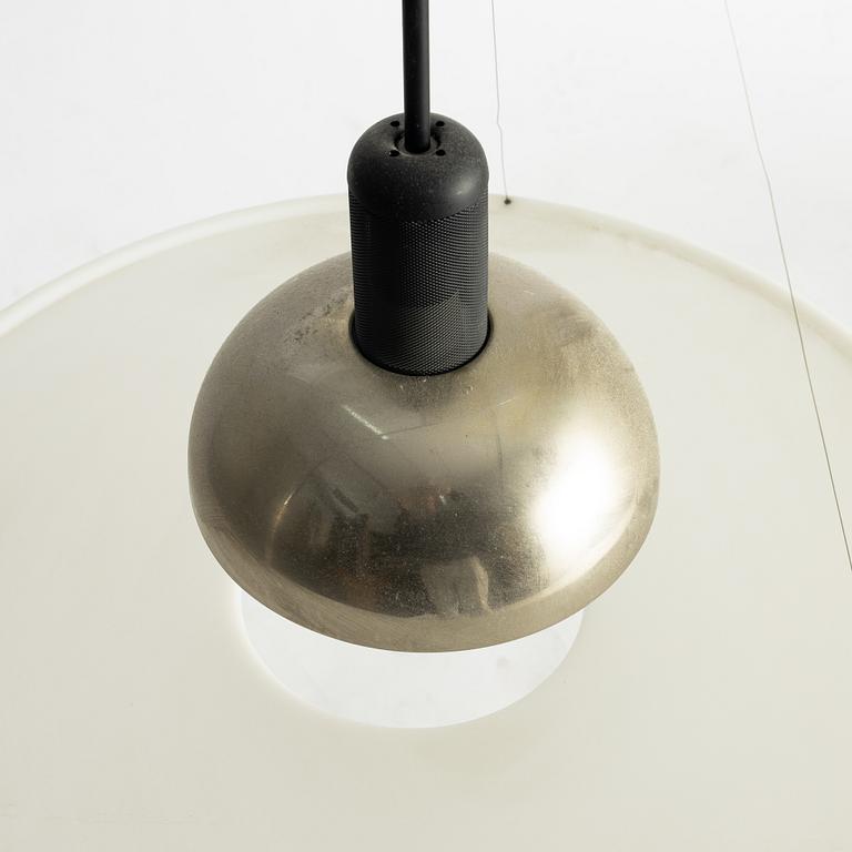 Achille Castiglioni, a pair of "Frisbi" ceiling lights, Flos, Italy.