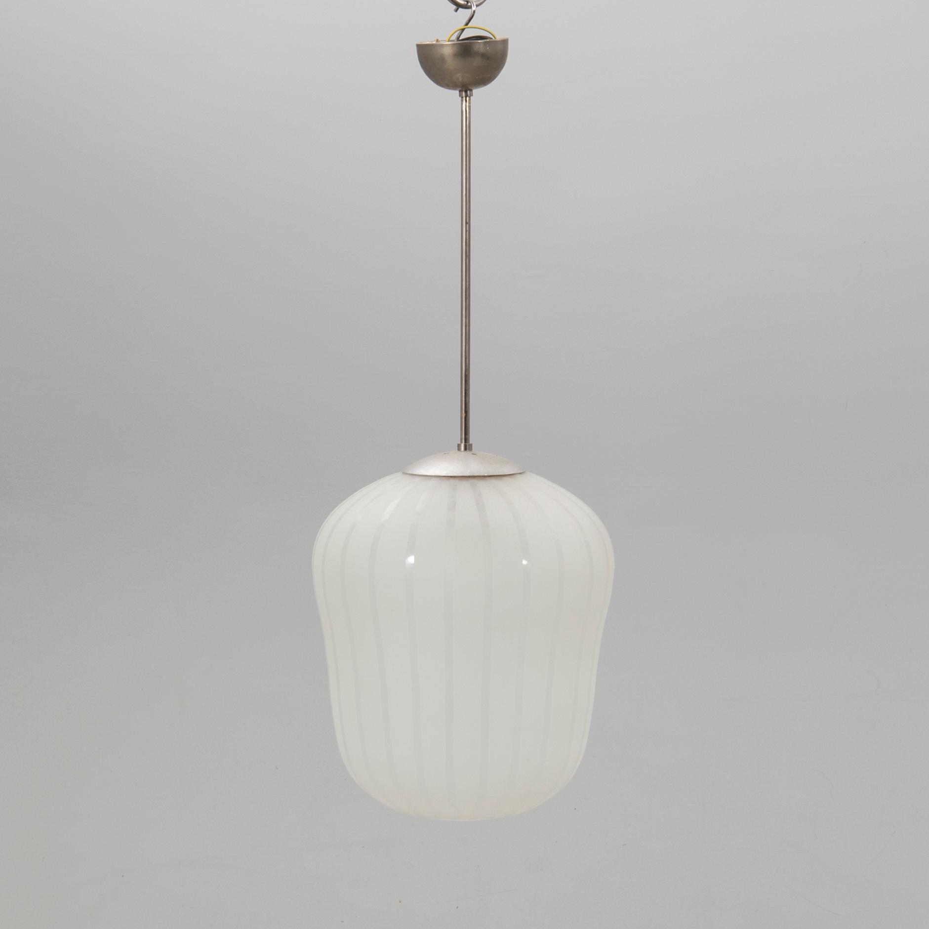 Ceiling lamp Swedish Modern 1940s.