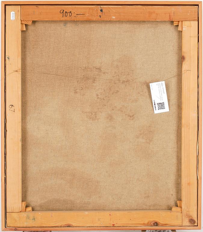 OKÄND KONSTNÄR, olja på duk, Bär signatur o datering - 74.