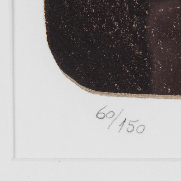 TRINE FOLMOE, "Nyfödt", stentryck, signerat och numrerat 60/150.