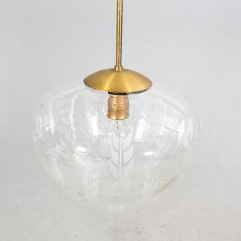 A 1940s ceiling pendant.