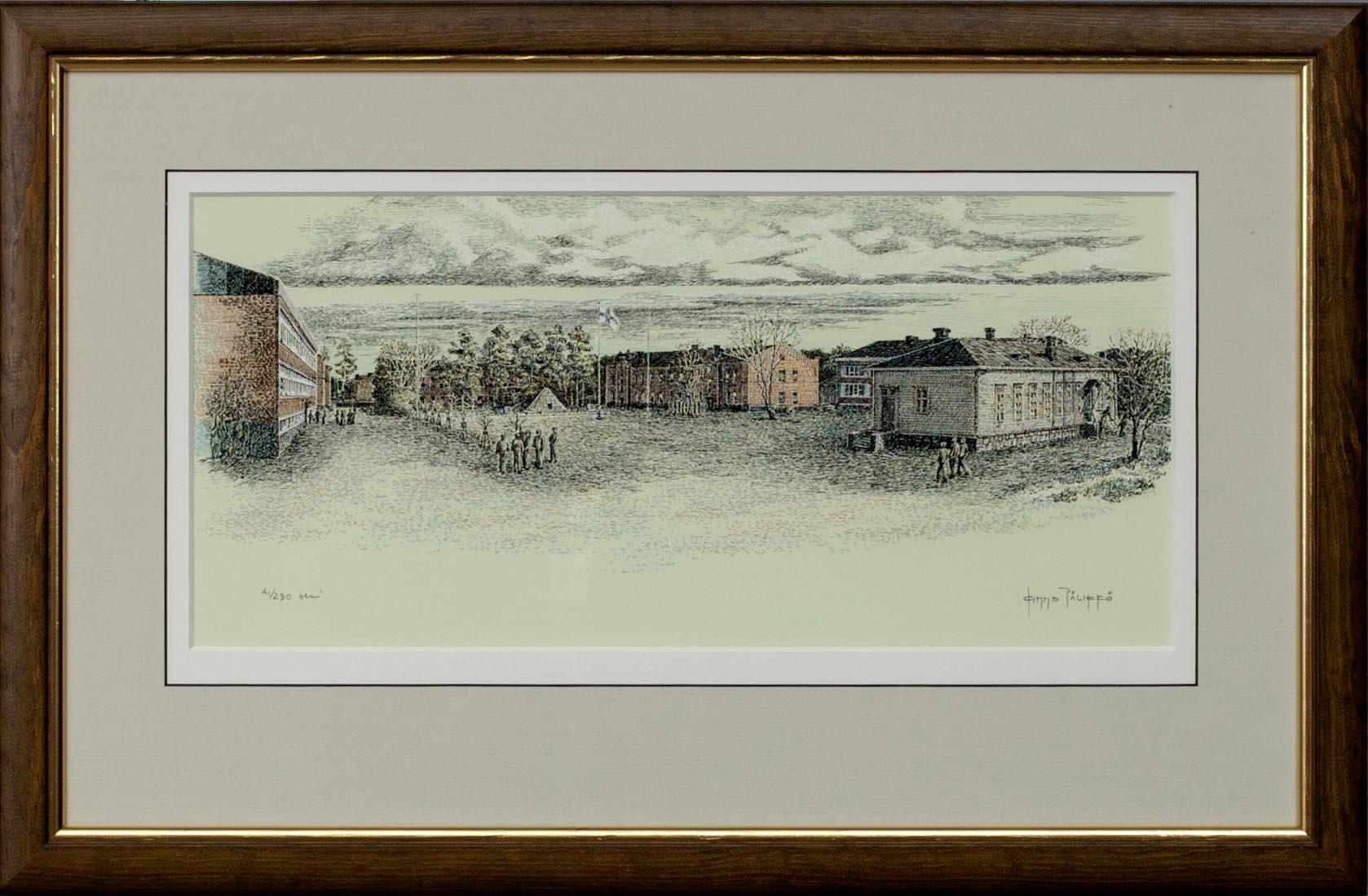 KIMMO PÄLIKKÖ, serigrafi 41/230, sign.