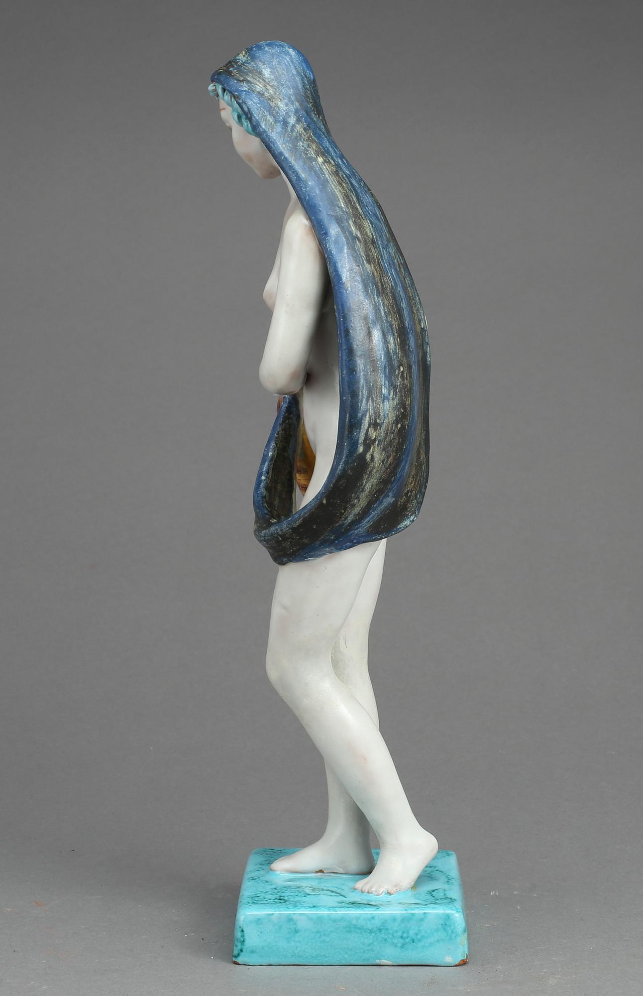 FIGURIN, keramik, Goldscheider, Österrike, 1950-tal.