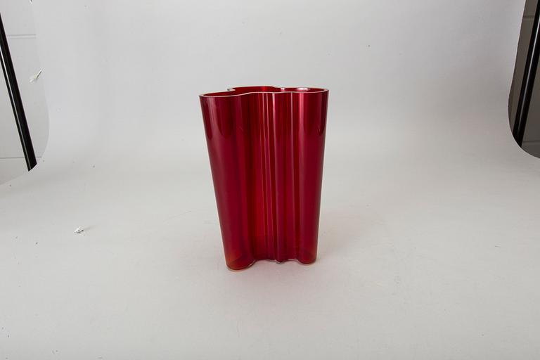 ALVAR AALTO, VAS, glas, "Savoy", Iittala 2000-tal.