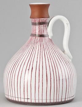 HÄNKELVAS, fajans, Stig Lindberg, 1940/50-tal.