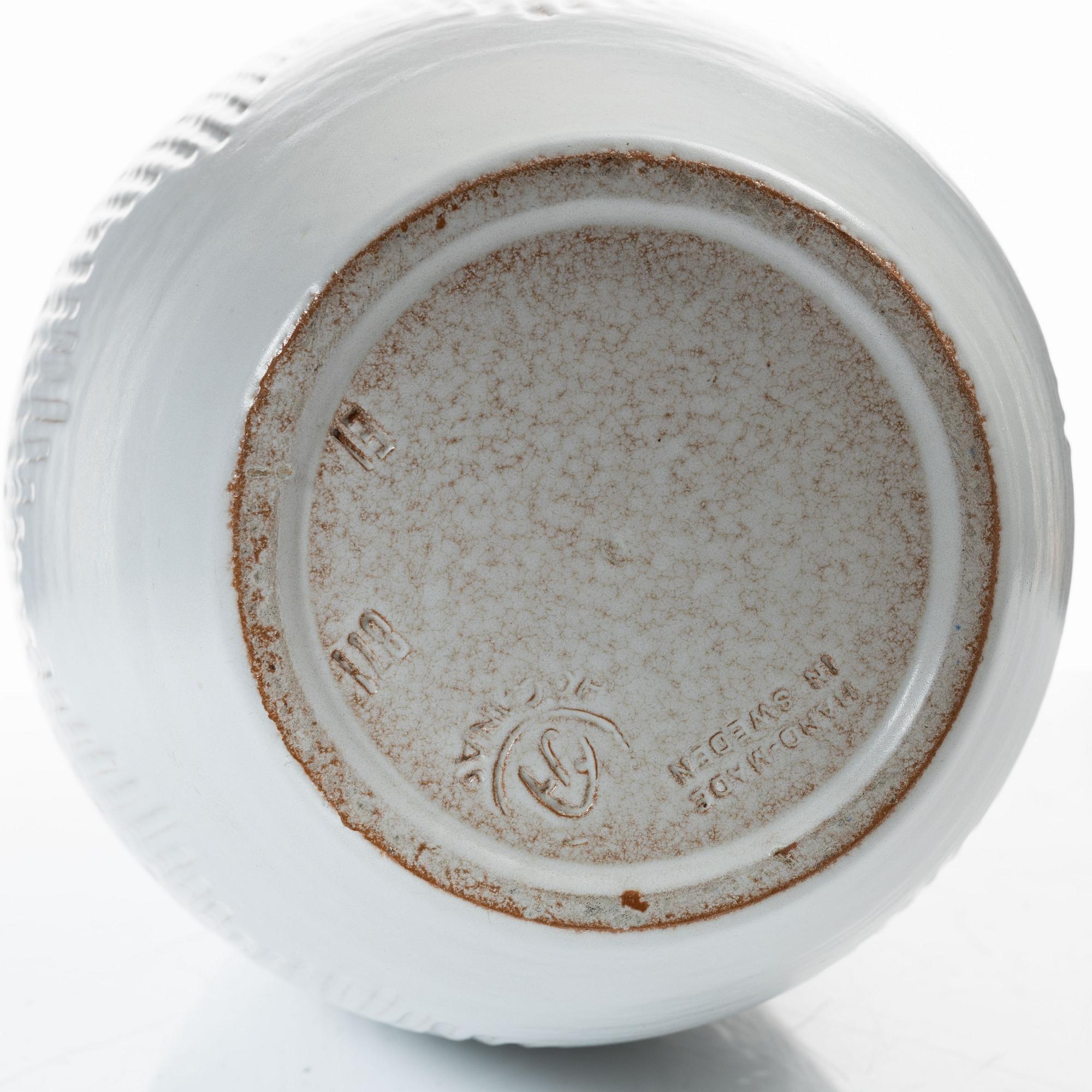 Vas, lergods, Andersson & Johansson, Höganäs, 1950-tal.