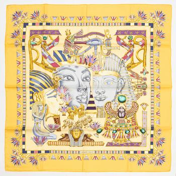 Hermès, a silk scarf 'Tresors Du Nil'.