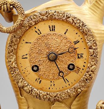 BORDSPENDYL, brons, 1800-tal.