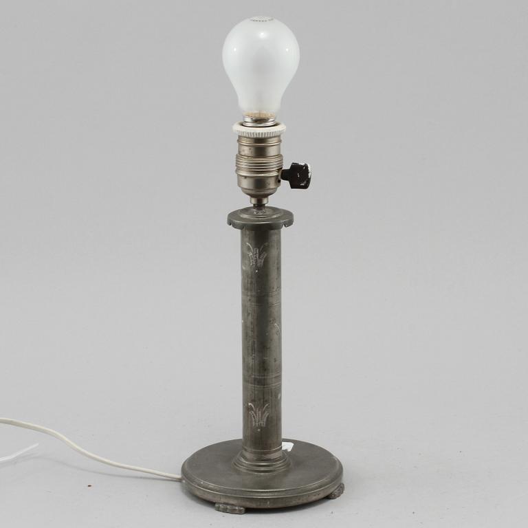 BORDSARMATUR, tenn, 1920/30-tal.