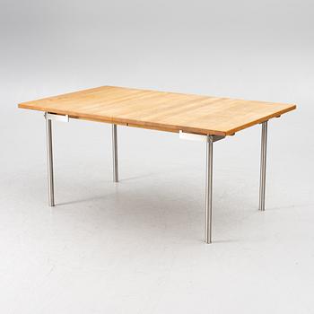 A contemporary dining table.