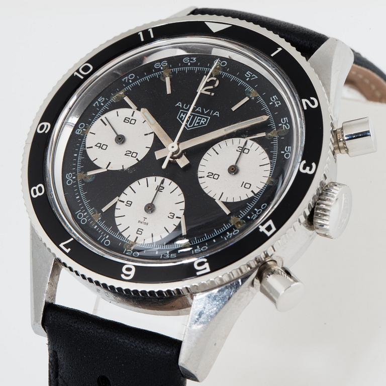 HEUER, Autavia, chronograph, "Special order Tachymeter Dial".