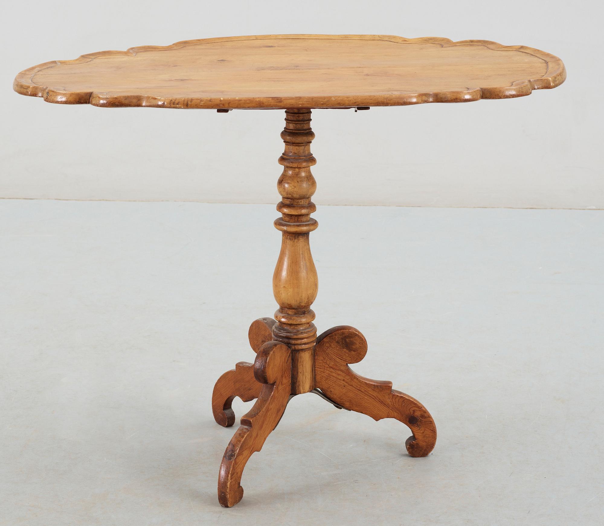 FÄLLBORD, barockstil, 1800-talets andra hälft.