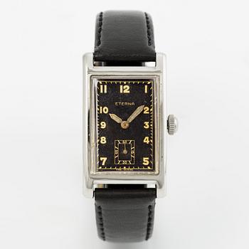 Eterna, "Tank", wristwatch, 22 x 38 mm.