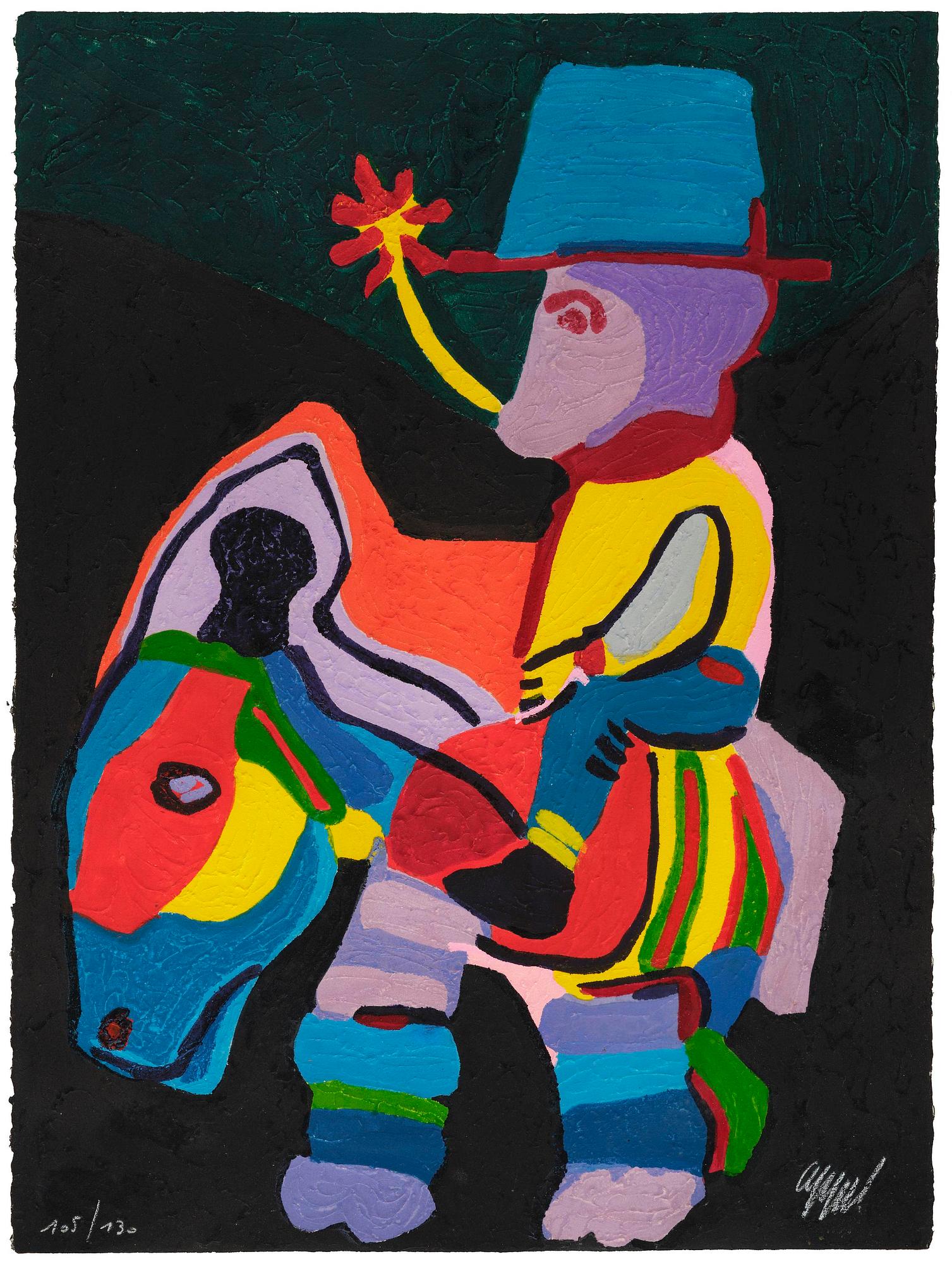 Karel Appel, From Circus.