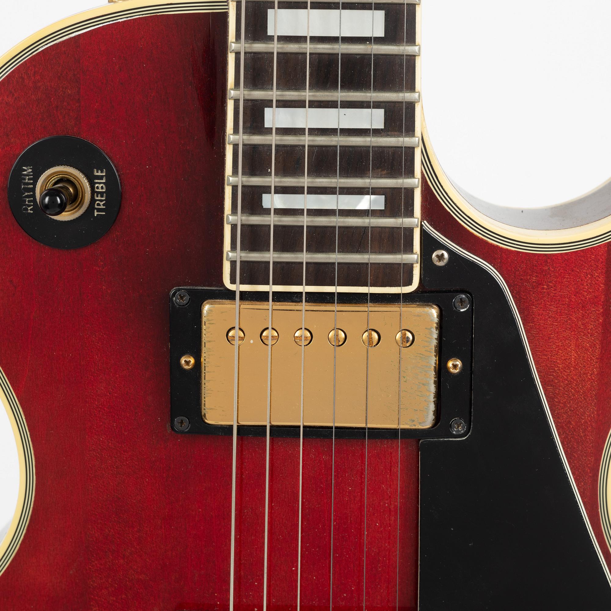 Gibson, "Les Paul Custom", electric guitar, USA, 1979.