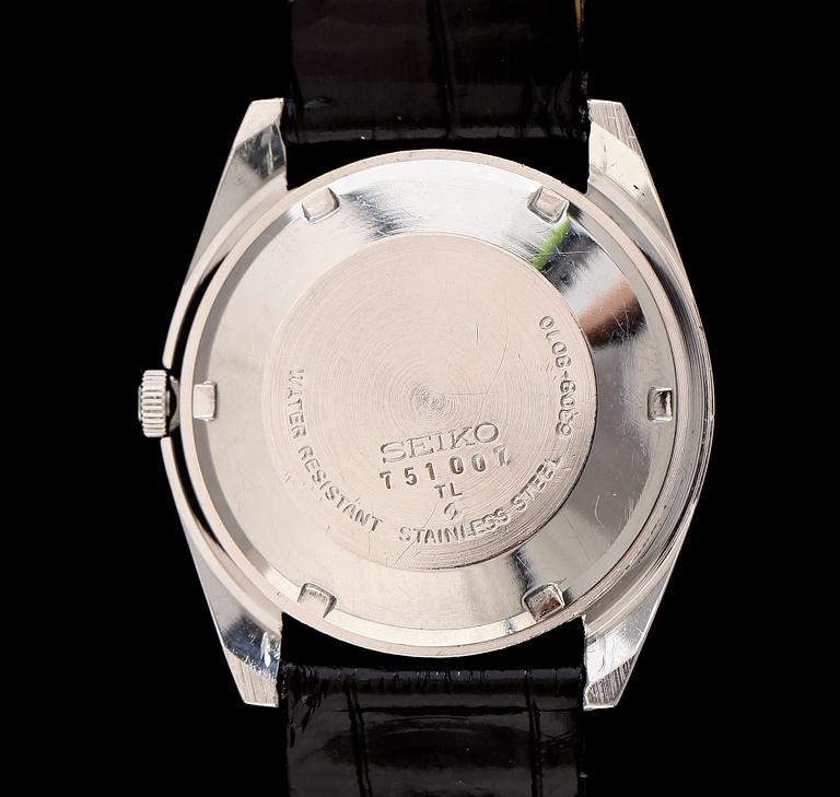 ARMBANDSUR, stål, Seiko, 1970-tal.