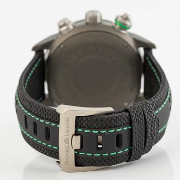 Maurice Lacroix, Pontos S Extreme, armbandsur, kronograf, 43 mm.