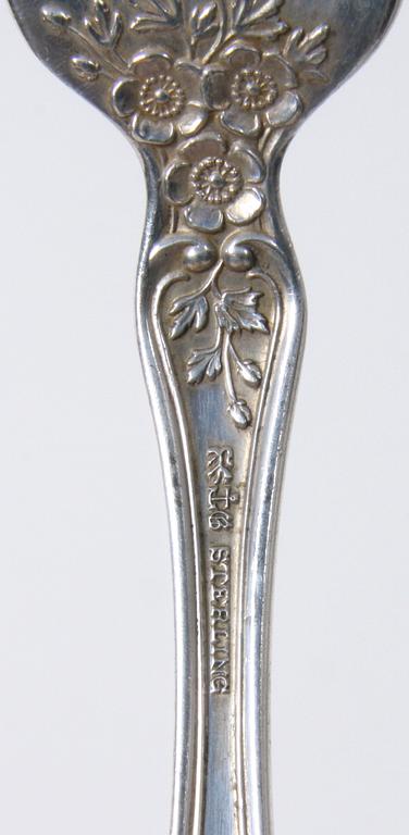 BESTICKSERVISDELAR, 24 st, sterlingsilver, ca 1300 gr.