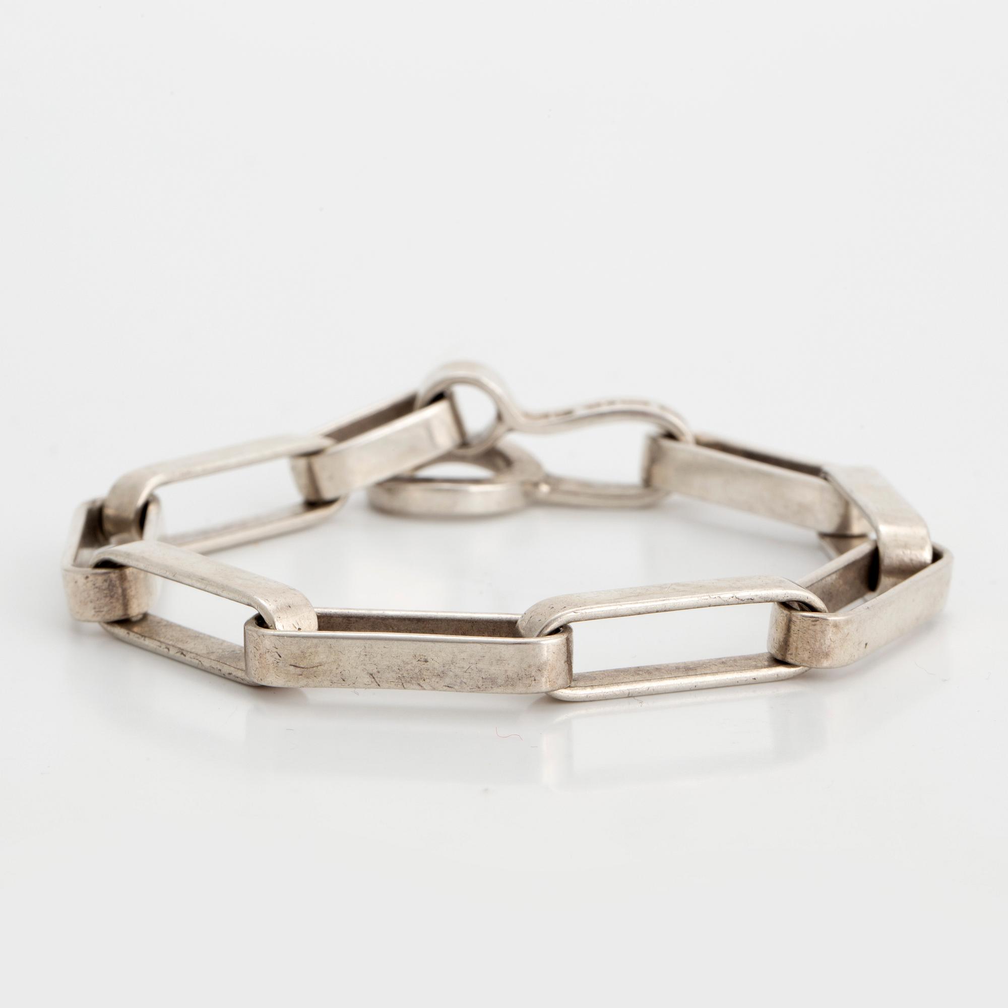 CECILIA JOHANSSON, armband, silver, Göteborg, 1969.
